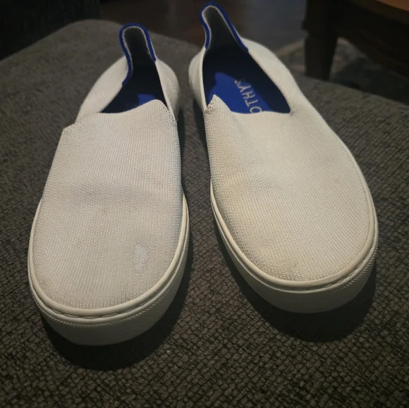 Rothy's | The Original Slip On Sneakers Bright White Women's 8 - Picture 5 of 5